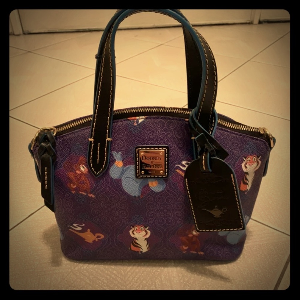 NWT Dooney and Bourke Disney Aladdin satchel